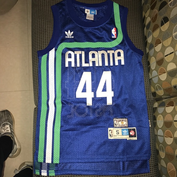 pete maravich atlanta hawks jersey